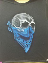 Bandit Skull 2 mit Wunschname